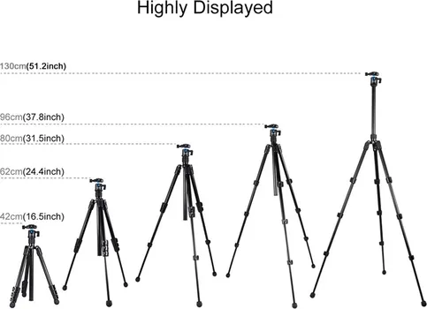 PULUZ PU3009 PORTABLE TRIPOD ZA KAMERE (4 / 13)