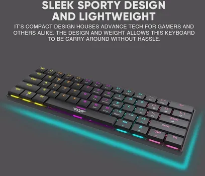 ARMAGGEDDON SMK 1C GAMING MEHANIČKA, BLACK LINEAR PREKIDAČI, LED OSVJETLJENJE (11 EFEKATA BOJA), KONTROLA JAČINE OSVJETLJENJA, ŽIČANA (3 / 8)