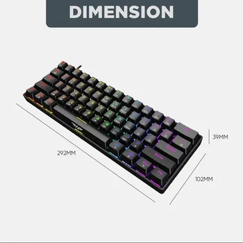 ARMAGGEDDON MKA 1C NEX GAMING MEHANIČKA, BLACK CLICKY MEHANIČKI PREKIDAČI, POZADINSKO LED OSVJETLJENJE (12 EFEKATA BOJA), KONTROLA JAČINE O (2 / 7)