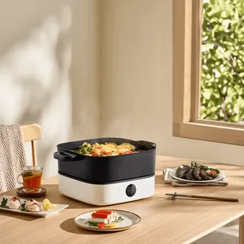 XIAOMI MULTIFUNCTIONAL HOT POT COOKER 6L MULTIFUNKCIONALNI COOKER │ 6L KAPACITET │ 2000W BRZO ZAGRIJAVANJE │ 6 NIVOA TOPLOTE │ TIMER + MEMORIJA │ PREMAZ PROTIV LIJEPLJENJA │ ODVOJIVI LONAC │ ZAŠTITA OD SUVOG KUVANJA (9 / 9)