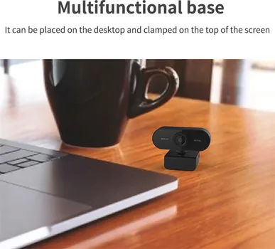 HD 1080P COMPUTER CAMERA BUILT-IN MIC SMART WEBCAM (3 / 4)