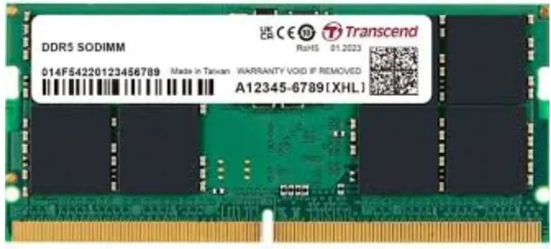TRANSCEND SO-DIMM DDR5 8GB / 5600MT/S (1 / 1)