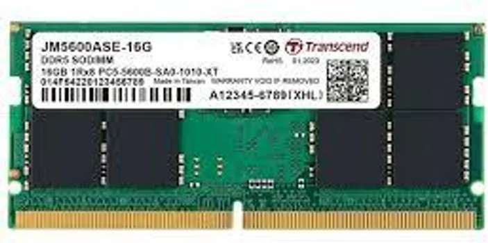 TRANSCEND SO-DIMM DDR5 16GB / 5600MT/S (2 / 2)