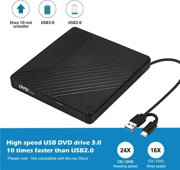 005 EKSTERNI TYPE-CUSB DVD-RW + CARD READER (4 / 9)