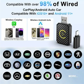 R5050 2 IN 1 WIRELESS CARPLAY ANDROID AUTO ADAPTER (11 / 13)