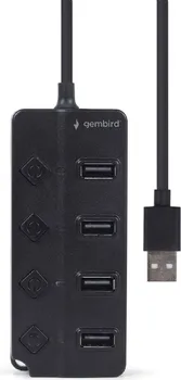 USB 2.0 4-PORT HUB WITH SWITCHES, BLACK UHB-U2P4P-01 UHB-U2P4P-01 (1 / 5)