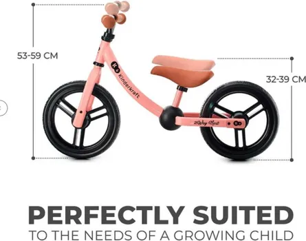 KINDERKRAFT BICIKL 2WAY NEXT ROSE PINK 38945 (5 / 8)