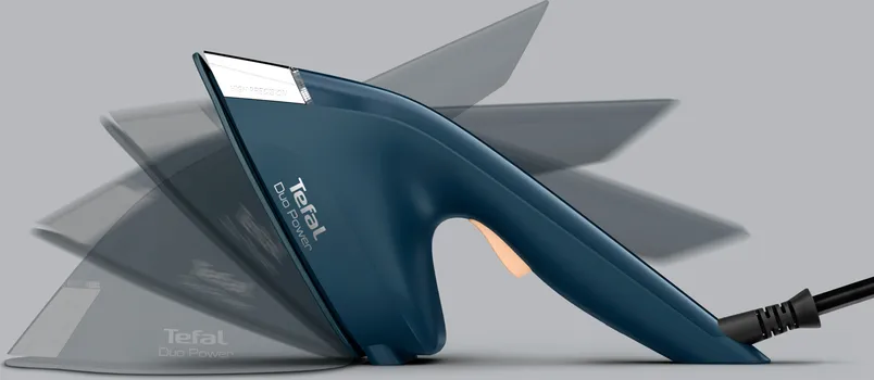 TEFAL PEGLA NA PARU/APARAT ZA VERTIK. PEGLANJE DUO POWER 2U1 1550-1850W PLAVA (3 / 10)