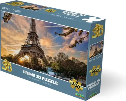 PUZZLE 3D 500PCS EIFFEL TOWER PARIS 114/10080 MIL (1 / 1)
