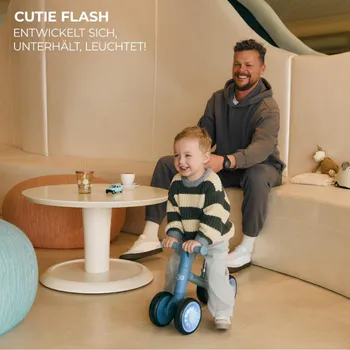 KINDERKRAFT BICIKL CUTIE FLASH BLUE 49627 (2 / 5)