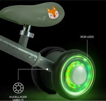 KINDERKRAFT BICIKL CUTIE FLASH GREEN 49628 (5 / 5)