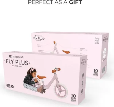 KINDERKRAFT BICIKL FLY PLUS POWDER PINK 49621 (3 / 4)