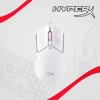 HYPERX PULSEFIRE HASTE 2 GAMING MIŠ BIJELI POVEZIVANJE : ŽIČANO (USB TYPE-A, HYPERFLEX 2 KABEL) REZOLUCIJA : DO 26,000 DPI SENZOR : OPTIČKI (26K SENSOR) BROJ TIPKI : 6 (2 / 3)