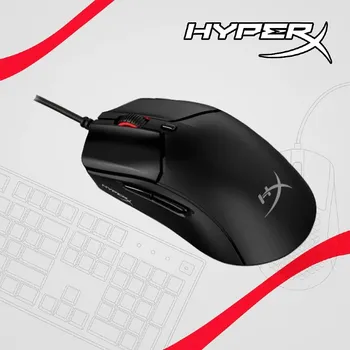 HYPERX PULSEFIRE HASTE 2 GAMING MIŠ CRNI POVEZIVANJE : ŽIČANO (USB TYPE-A, HYPERFLEX 2 KABEL) REZOLUCIJA : DO 26,000 DPI SENZOR : OPTIČKI (26K SENSOR) BROJ TIPKI : 6 (1 / 2)