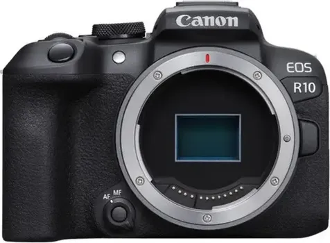 CANON EOS R10 BODY VRSTA FOTOAPARATA: MIRRORLESS REZOLUCIJA: 24.2 MEGAPIKSELA POVEZIVANJE: WI-FI, BLUETOOTH, USB REZOLUCIJA SNIMANJA: 4K UHD DO (4 / 6)