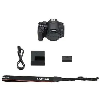 CANON EOS 850D BODY VRSTA FOTOAPARATA: DSLR REZOLUCIJA: 24,1 MEGAPIXELA POVEZIVANJE: HI-SPEED USB, WIFI I BLUETOOTH REZOLUCIJA SNIMANJA: 4K (2 / 2)