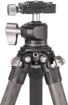 STATIV LEOFOTO LS-224C + LH25 CARBON FIBER TRIPOD (3 / 3)