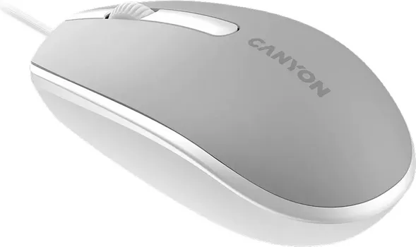 CANYON M-10 AR2CNECMS10DG ŽIČANI MIŠ, REZOLUCIJA 1000 DPI, BROJ DUGMADI: 3, INTERFEJS: USB, DUŽINA KABLA: 1.5M (1 / 5)