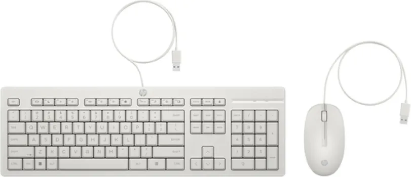 HP 225 ŽIČANI KOMPLET G2 BIJELA TASTATURA I MIŠ (1 / 1)