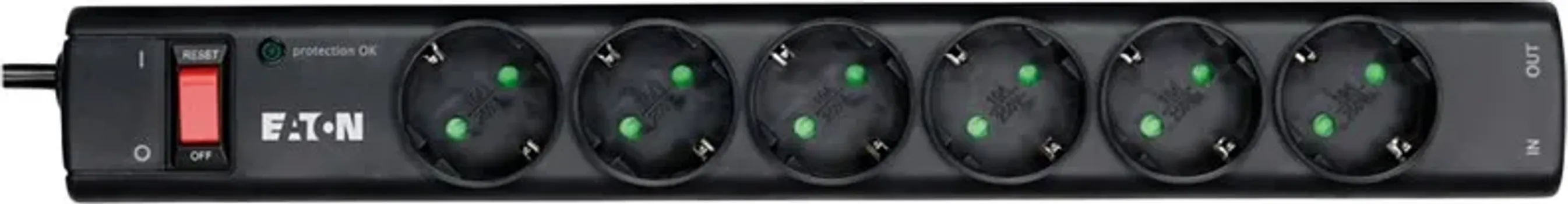 PRODUŽNI KABEL EATON PROTECTION STRIP 6 TEL DIN 10A (1 / 2)