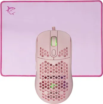 WHITE SHARK PINK SET MIŠ + PDLOGA (1 / 3)