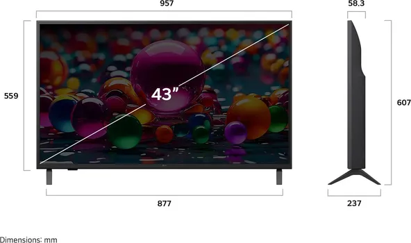 LG TV LED 43UA75003LA (7 / 8)