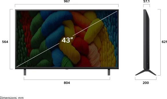 LG TV LED 43NANO80A3B (7 / 7)