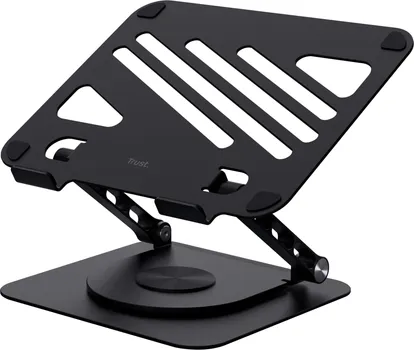 TRUST ZEFF POSTOLJE ZA LAPTOP RAČUNAR │ STALAK ZA LAPTOP DO 16 │ PODESIV PO VISINI I UGLU │ 360° ROTACIJA │ PROTIVKLIZNE GUMENE PODLOGE │ STABILNA METALNA KONSTRUKCIJA │ POBOLJŠANA ERGONOMIJA (1 / 10)