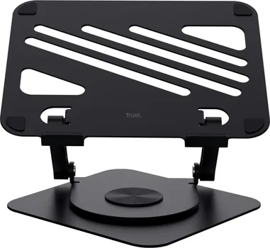 TRUST ZEFF POSTOLJE ZA LAPTOP RAČUNAR │ STALAK ZA LAPTOP DO 16 │ PODESIV PO VISINI I UGLU │ 360° ROTACIJA │ PROTIVKLIZNE GUMENE PODLOGE │ STABILNA METALNA KONSTRUKCIJA │ POBOLJŠANA ERGONOMIJA (3 / 10)