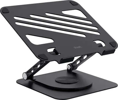 TRUST ZEFF POSTOLJE ZA LAPTOP RAČUNAR │ STALAK ZA LAPTOP DO 16 │ PODESIV PO VISINI I UGLU │ 360° ROTACIJA │ PROTIVKLIZNE GUMENE PODLOGE │ STABILNA METALNA KONSTRUKCIJA │ POBOLJŠANA ERGONOMIJA (9 / 10)