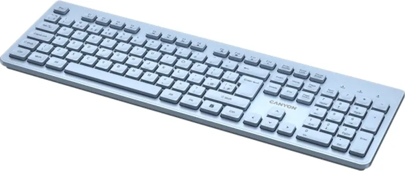 CANYON KEYBOARD HKB-W01 UK/US AAA WIRELESS BLUE (4 / 5)