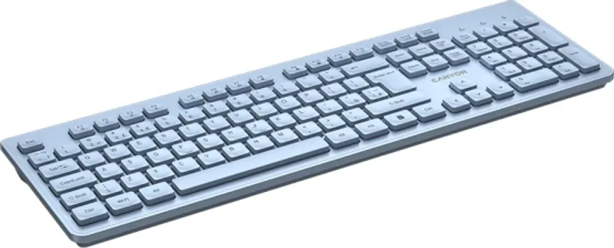 CANYON KEYBOARD HKB-W01 UK/US AAA WIRELESS BLUE (5 / 5)