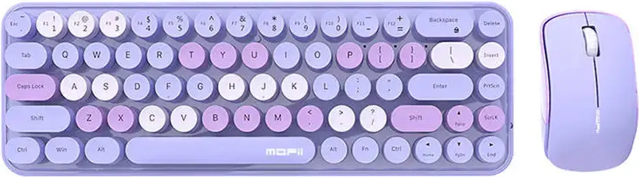 MOFII WIRELESS KEYBOARD+MOUSE BEAN LJUBIČASTI (1 / 1)