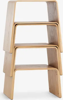 JYSK PEDESTAL VANDEL STACKABLE OAK (4 / 7)
