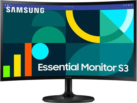 SAMSUNG 24 ESSENTIAL MONITOR S3 S36GD FHD | S24D360GAU [24 ] (1 / 5)