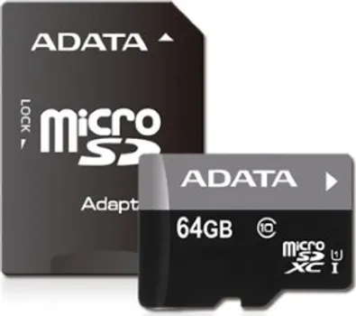 ADATA MICROSDXC 64GB AUSDX64GUICL10-RA1 (1 / 1)