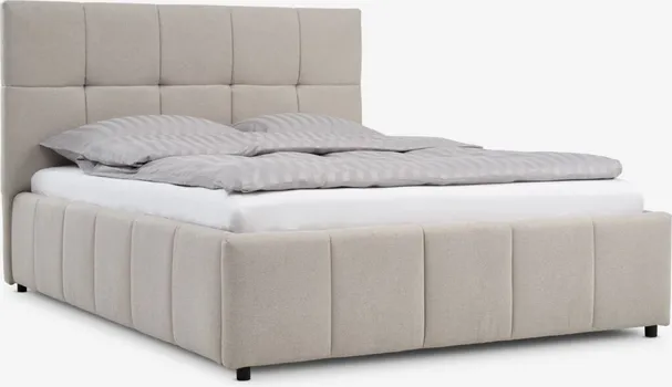 JYSK BED FRAME VEMMELEV 120X200 BEIGE (1 / 7)