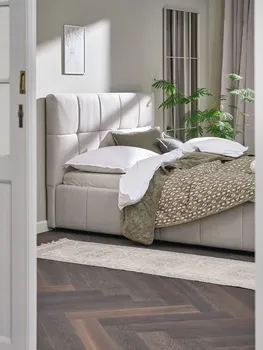 JYSK BED FRAME VEMMELEV 120X200 BEIGE (2 / 7)