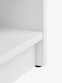 JYSK BEDSIDE TABLE JENSLEV 1 DRAWER WHITE (4 / 4)
