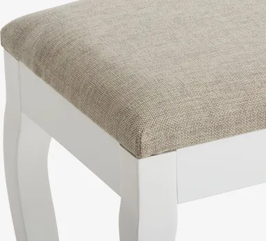 JYSK DRESSING TABLE + STOOL MALLING WHITE (3 / 3)