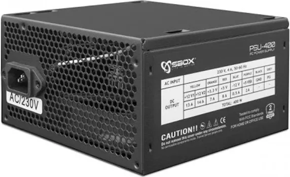 SBOX PSU-400W ATX , 12CM , 400W (1 / 1)