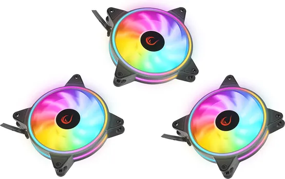 RAMPAGE COOLER COOLWIND F3 3X120 ARGB + CONTROLLER (1 / 2)
