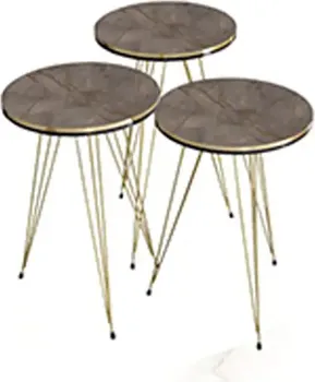 CUNGU SET COFFEE 3PCS FD-GR3PCTS-3GB6 DIA.33CM 1/P (1 / 1)