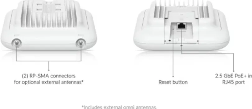 UBIQUITI U7-OUTDOOR ALL-WEATHER WIFI 7 AP WITH 4 SPATIAL STREAMS, AN... (15 / 18)