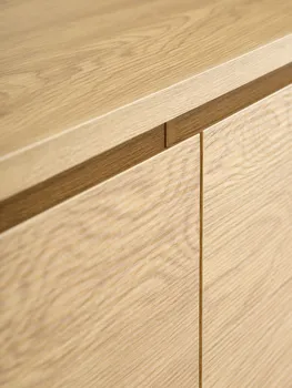 JYSK TV BENCH LIMFJORDEN 2 DRAWERS 1 DOOR OAK (4 / 4)