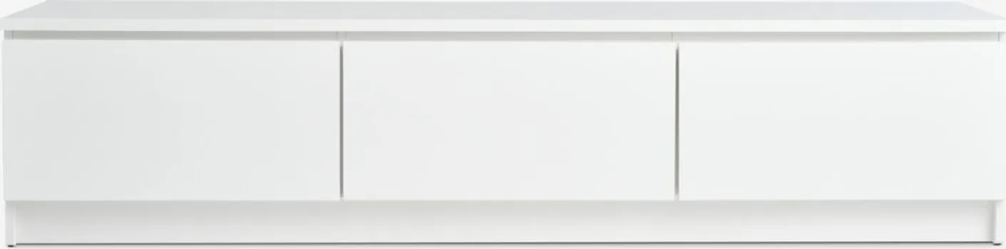 JYSK TV BENCH LIMFJORDEN 2 DRAWERS 1 DOOR WH. (4 / 5)