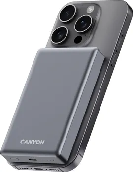 CANYON POWER BANK ONPOWER 510 SLIM MAGNETIC 10000 MAH PD20W DARK GREY (5 / 7)