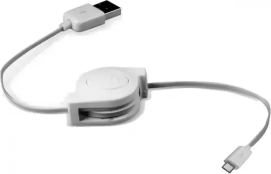 MAX MOBILE MICRO USB DATA KABAL SAMOUVLAČNI BIJELI 2213 (1 / 1)