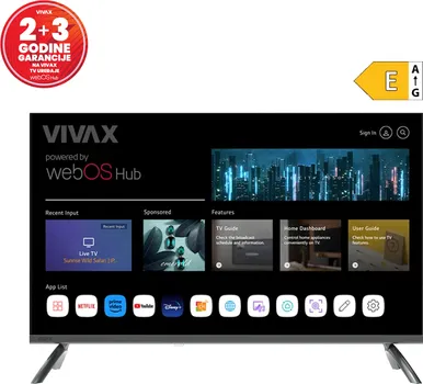 VIVAX 32LE111WO 32 DIJAGONALA EKRANA 32 (81CM), REZOLUCIJA FULL HD 1920 X 1080P 60HZ, TJUNER: DVB-T/T2/C/S/S2, SMART:DA - WEBOS, WIFI:DA (2 / 9)