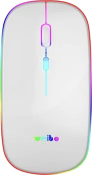 WEIBO RF-6800 BEŽIČNI RGB MIŠ BELI (1 / 1)